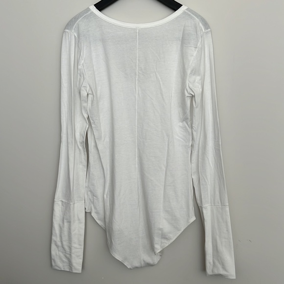 FREE PEOPLE Easy Peasy White Bodysuit - Picture 9 of 9